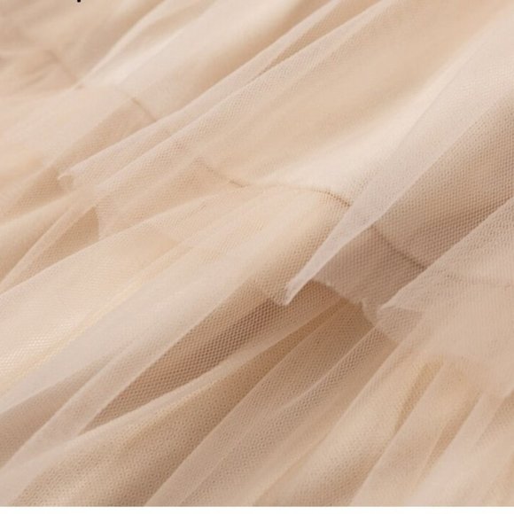 Off shoulder multi layer lace dress (SOLD) - Picture 8 of 8